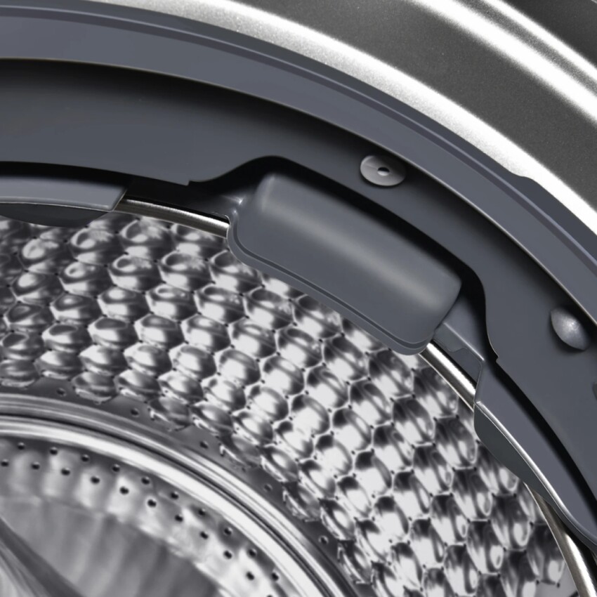 Lavasecarropas AIWA 10 KG/7 KG LS-107 inverter dark inox. Lavasecarropas AIWA 10 KG/7 KG LS-107 inverter dark inox.
