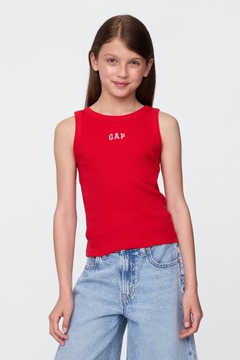 Musculosa Logo Gap Niña Tomato Sauce