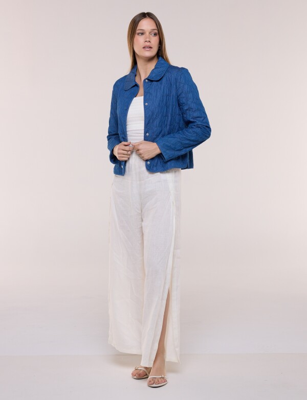 Chaqueta Bordada AZUL