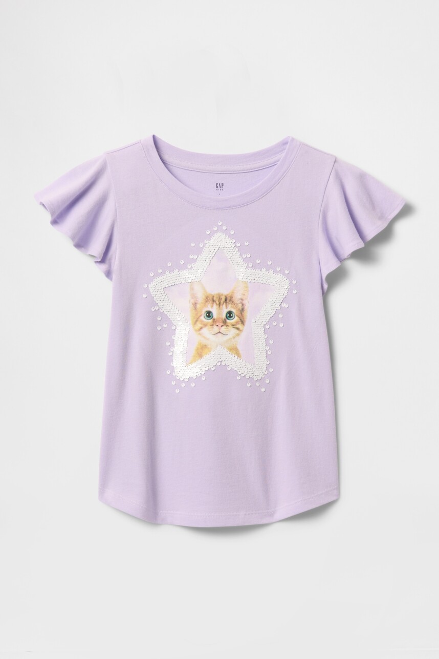 Remera Flippy Niña Perfumed Lilac