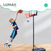 Tablero Basket Aro 2.55m C/ Base Portátil + Pelota Lumax Tablero Basket Aro 2.55m C/ Base Portátil + Pelota Lumax