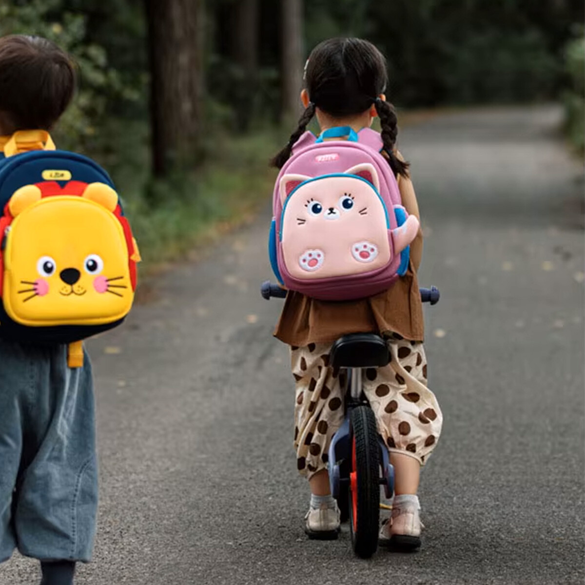 Mochila Infantil Neopreno Brio Niños Niñas Escolares - Gato Mochila Infantil Neopreno Brio Niños Niñas Escolares - Gato