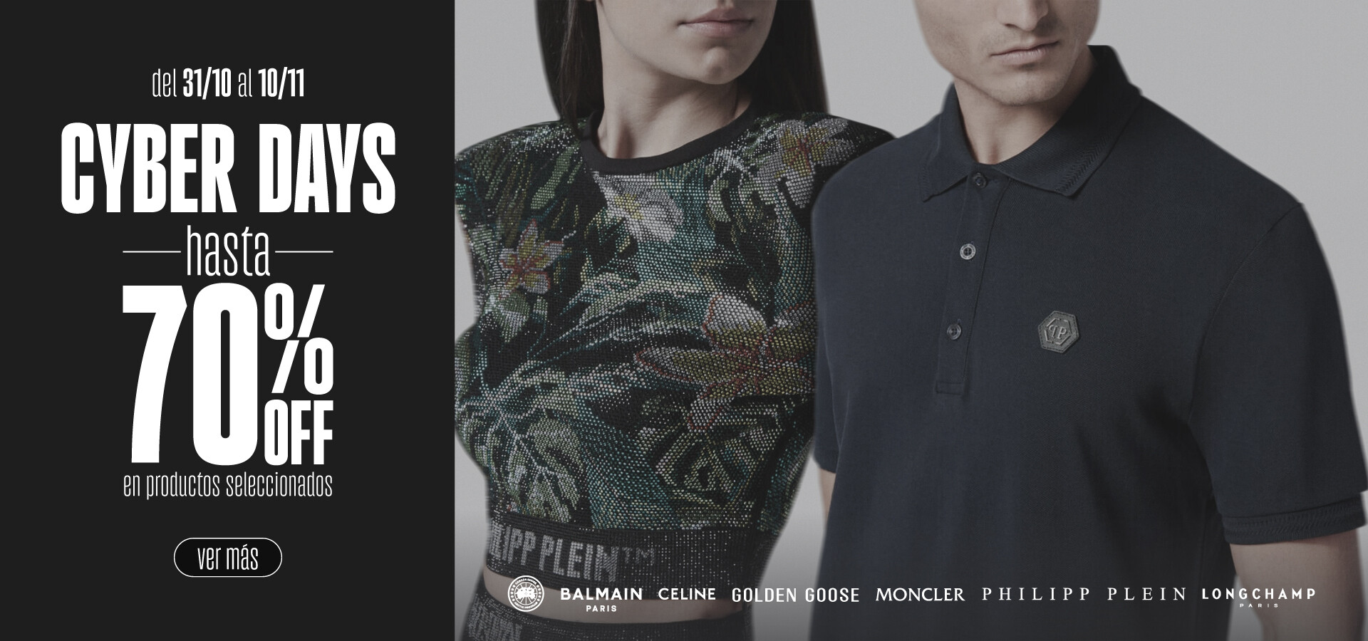 Cyber hasta 70% OFF