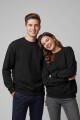 Buzo deportivo clásico escote redondo - UNISEX NEGRO