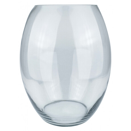 FLORERO VIDRIO TRANSP OVAL 39.5CM ALTO 30CM DIAM BOCA 24871 FLORERO VIDRIO TRANSP OVAL 39.5CM ALTO 30CM DIAM BOCA 24871