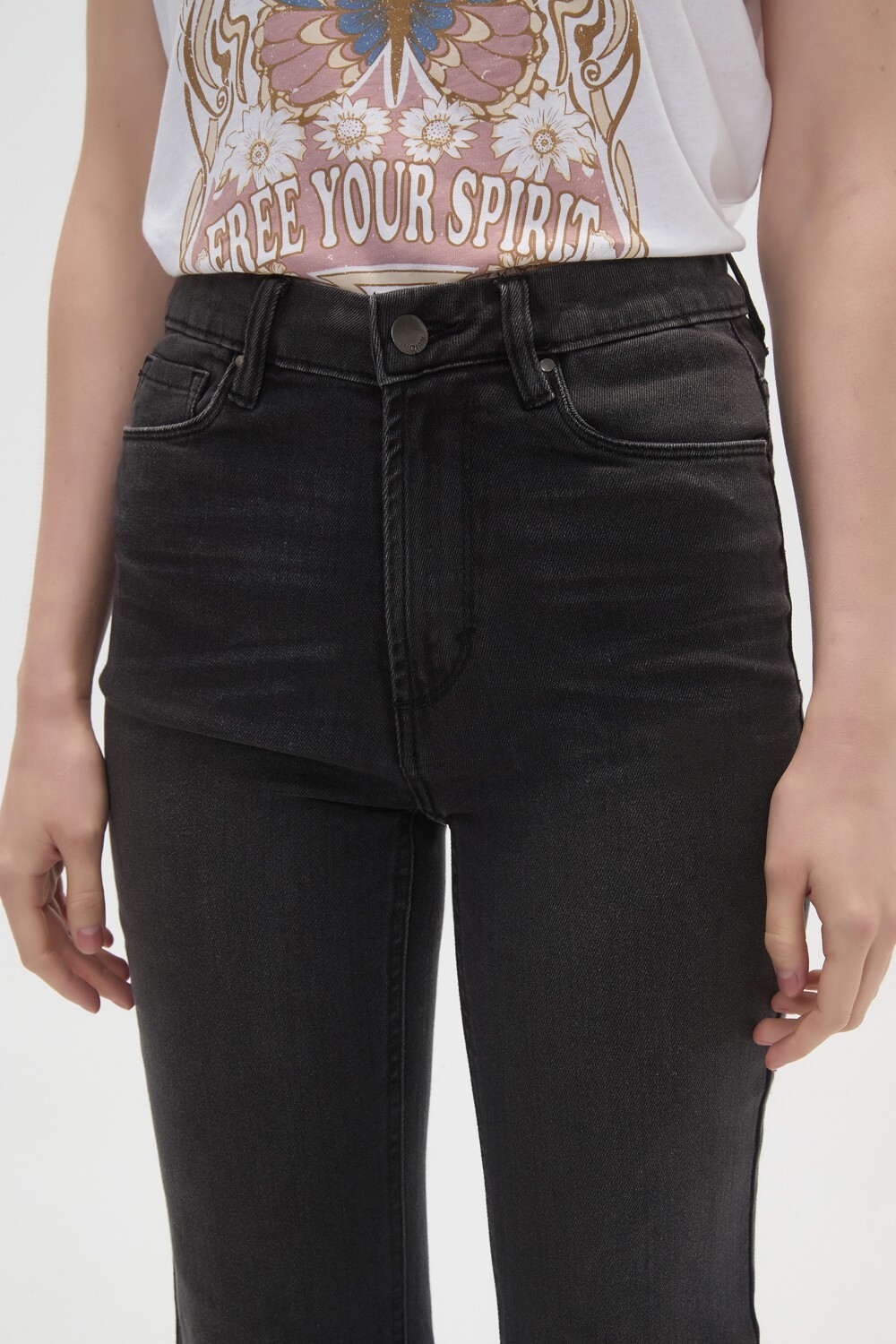 Pantalon Frankie Gris Medio