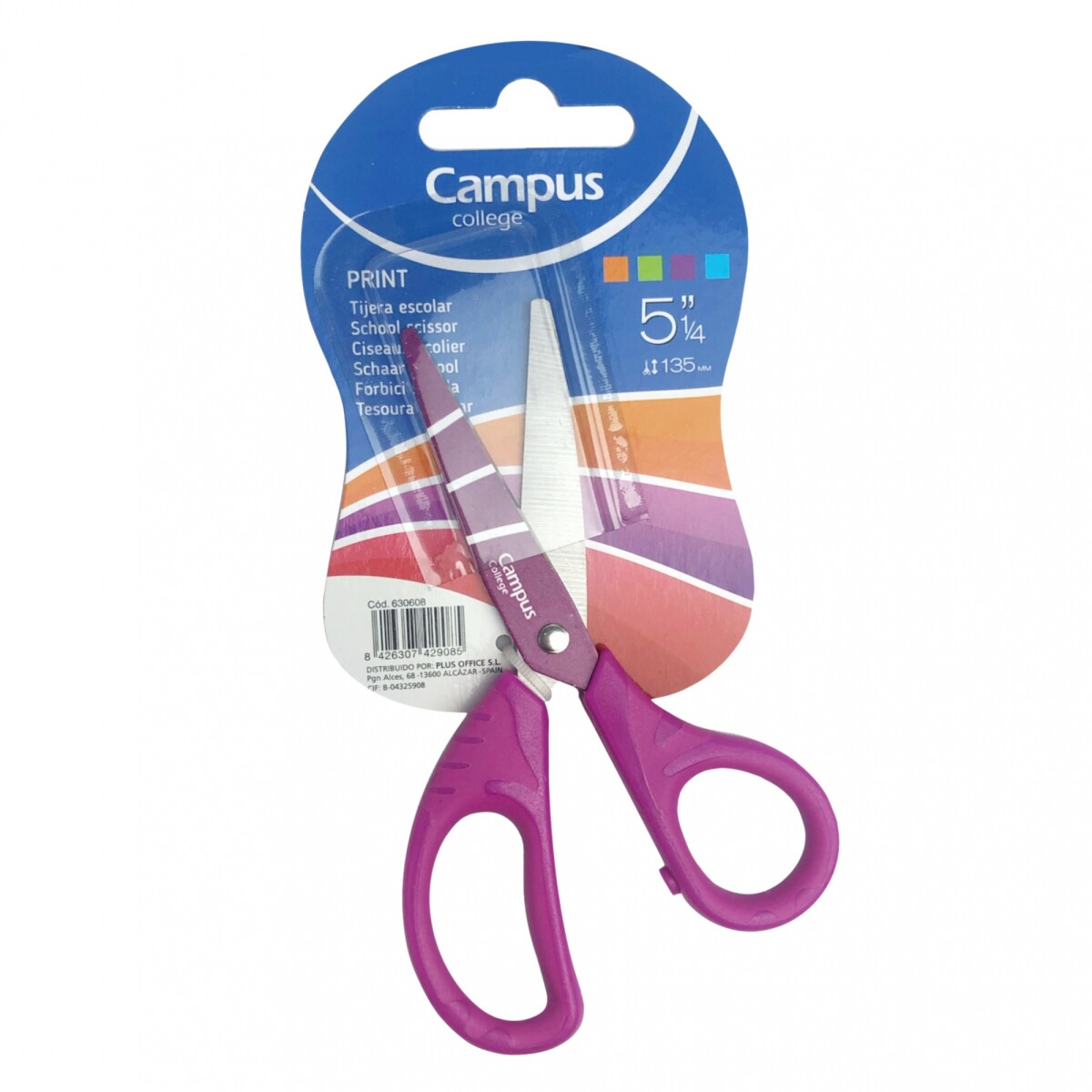 Tijera Campus Print - Violeta 