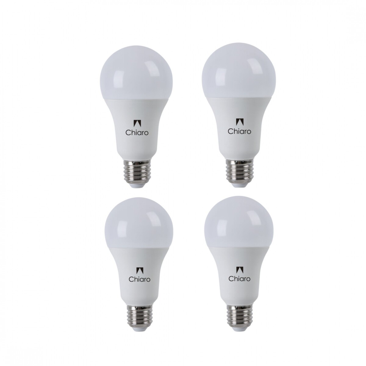 Pack x4 pcs - Lámpara led estándar 15W E27 - Luz Cálida 