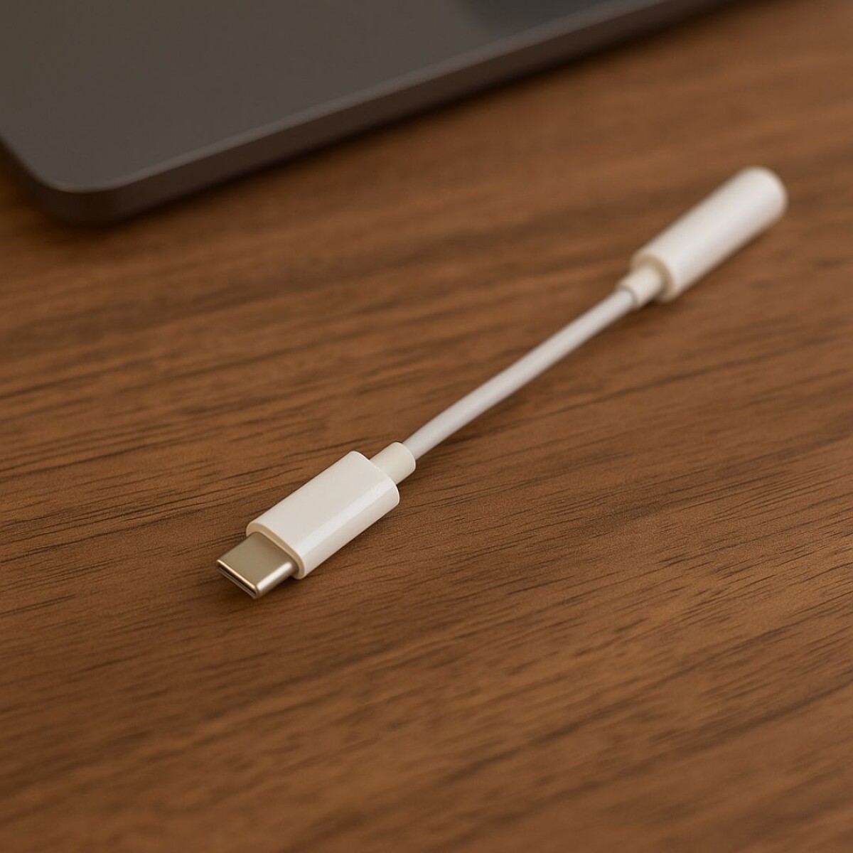 ADAPTADOR ROCA TIPO C A 3.5MM - Blanco 