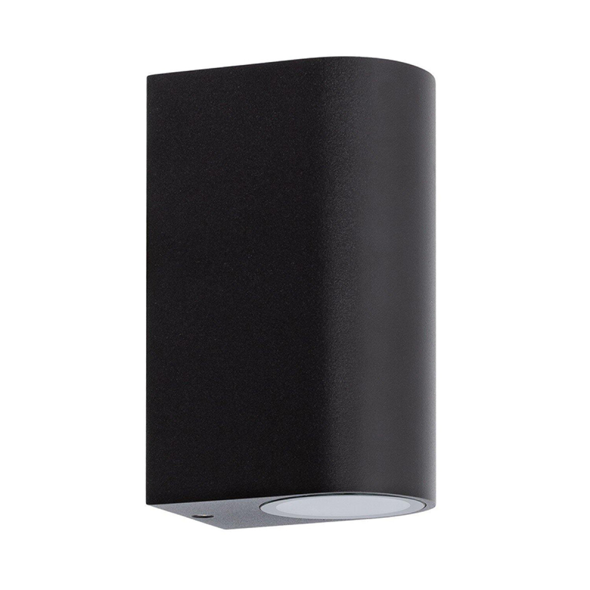 Luminaria de Pared Parma Bidireccional Negra 