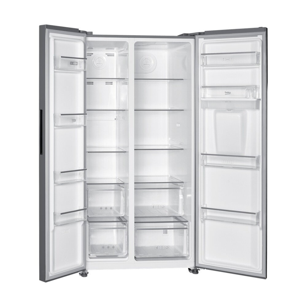 Refrigerador ProSmart™ Inverter Inox Side by side Beko 532L GNO5322WDXPN Refrigerador ProSmart™ Inverter Inox Side by side Beko 532L GNO5322WDXPN