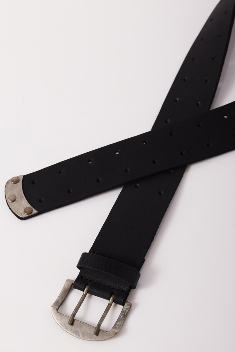 Cinturón Doble X Negro