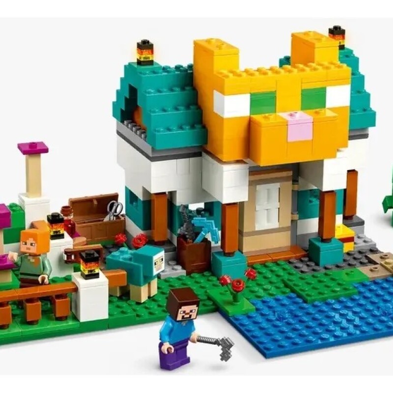 Lego Set Minecraft Caja Modular 4.0 Piezas 605 Lego Set Minecraft Caja Modular 4.0 Piezas 605