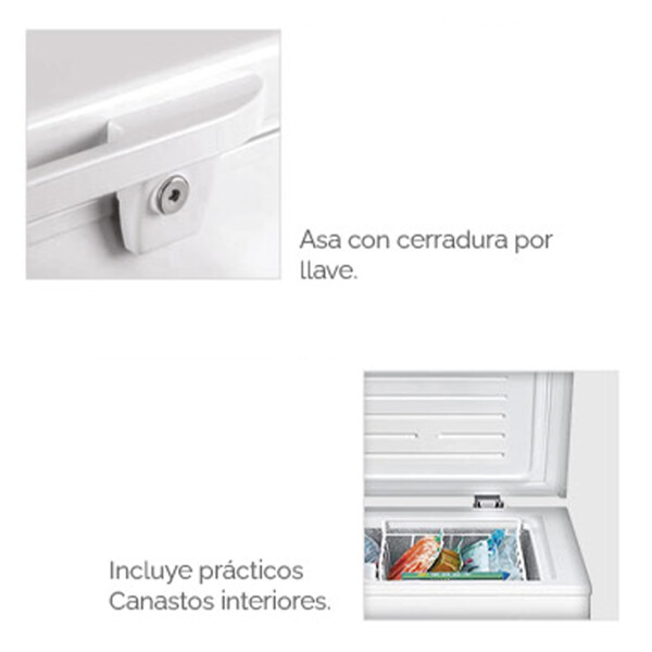 Freezer Horizontal Punktal Pk-hs 400 295 Lts FREEZER PUNKTAL 298 L PK-HS400