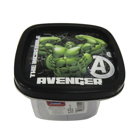 Pote Plástico 500 ml Hulk