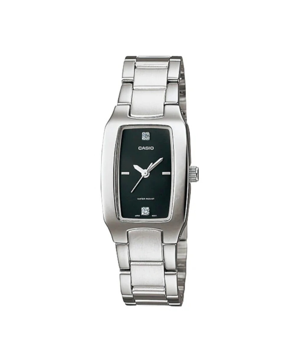 Reloj Casio LTP1165A 1C2DF para mujer en acero - Negro 