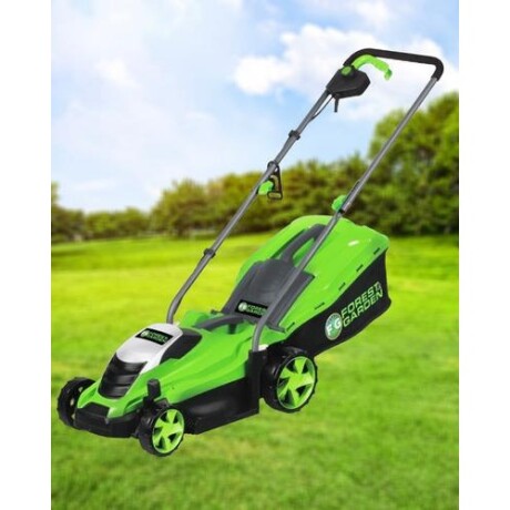 Cortadora de Césped Eléctrica Forest & Garden 330MM 1300W Verde/Negro