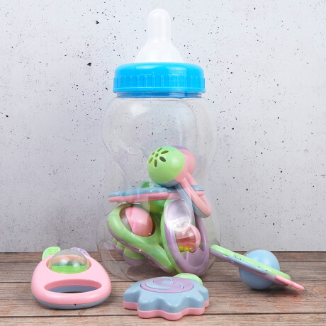 Mamadera con sonajeros Mamadera con sonajeros