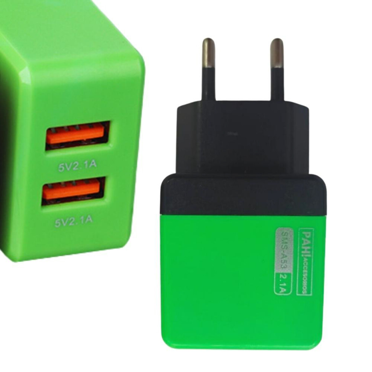 Cargador USB PAH! - Verde 