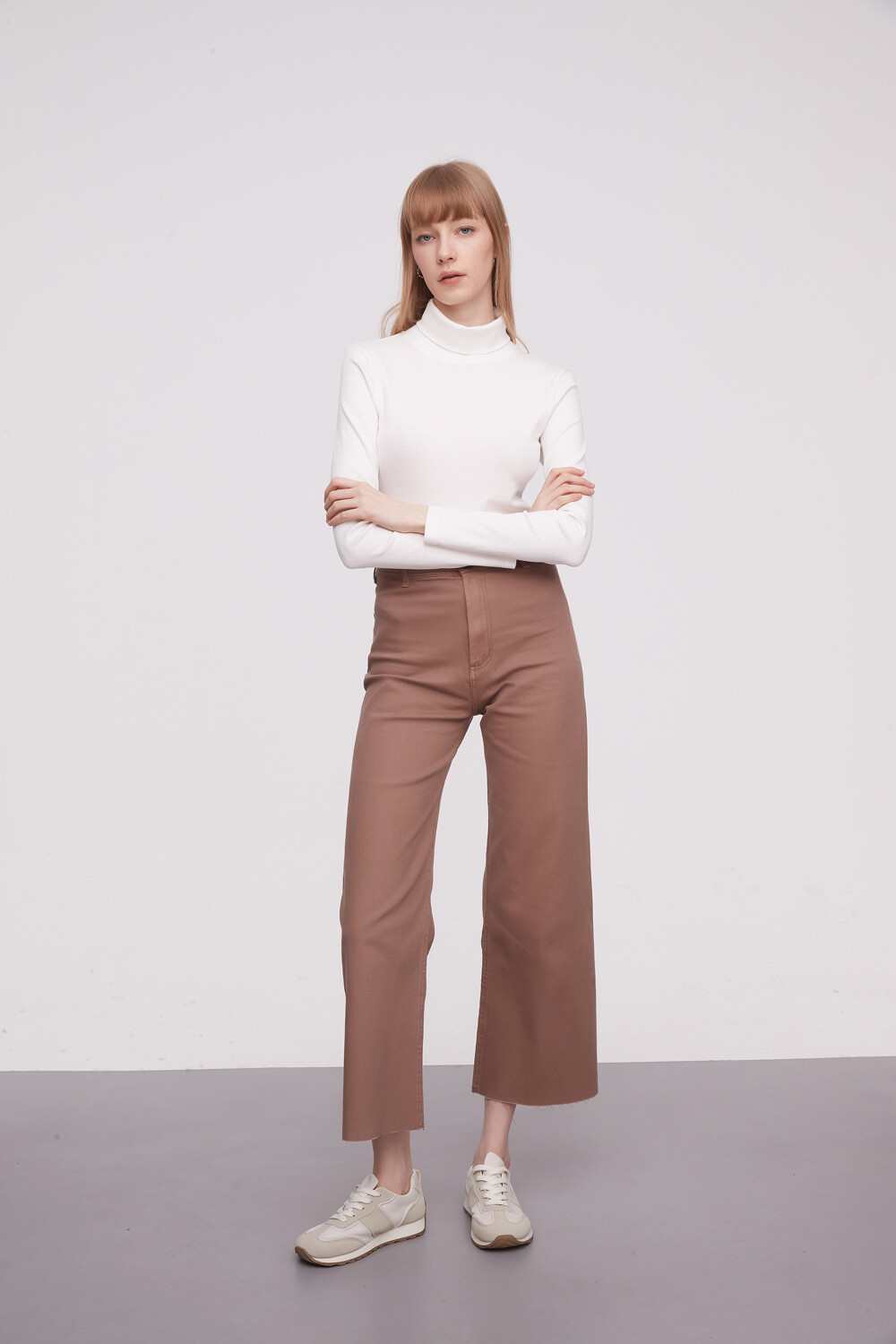 Pantalon Beaty Taupe / Mink / Vison