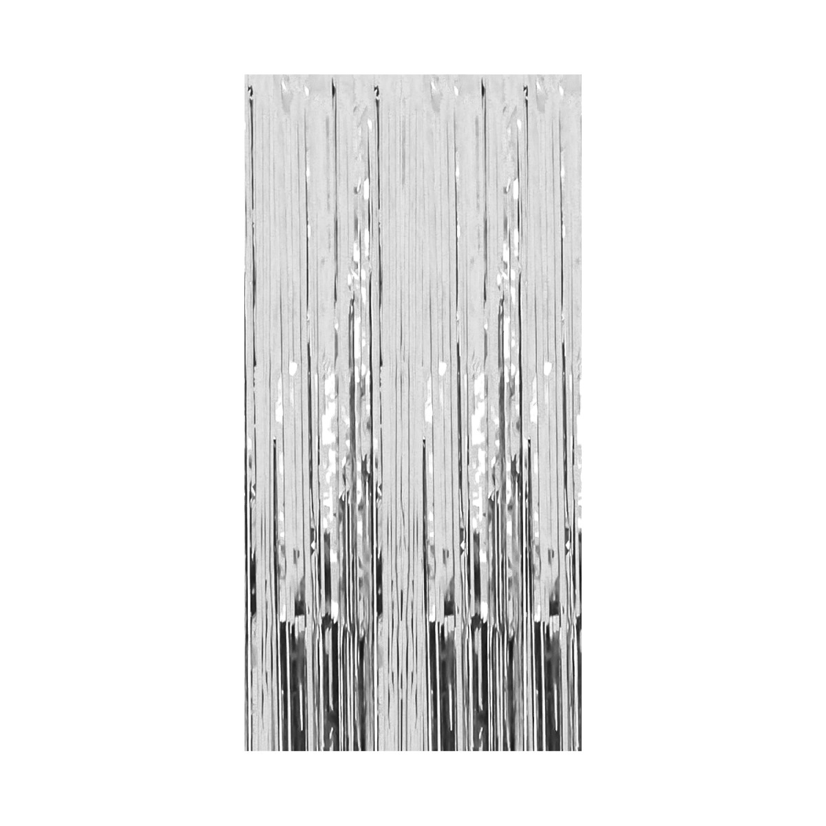 Cortinas de Fiesta - Plateada 
