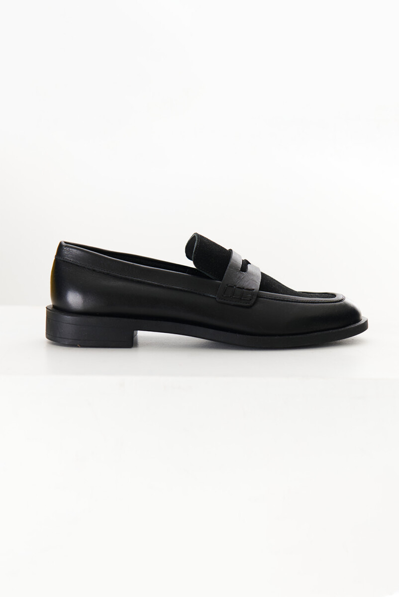 MOCASIN COMBI - NEGRO 