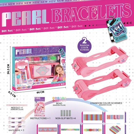 Kit Creación De Pulseras Personalizadas Kit Creación De Pulseras Personalizadas