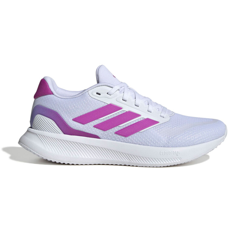 Championes De Mujer Adidas Runfalcon 5 Blanco-rosado