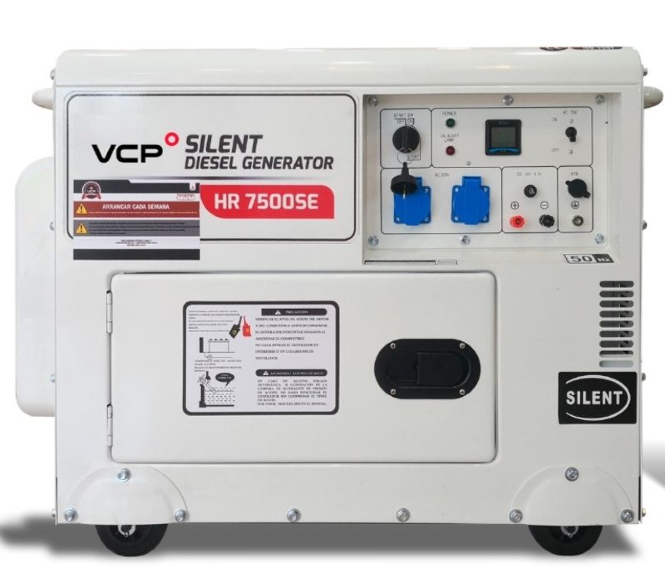 GENERADOR DE 6 KVA CABINADO MONOFASICO VCP-HR 