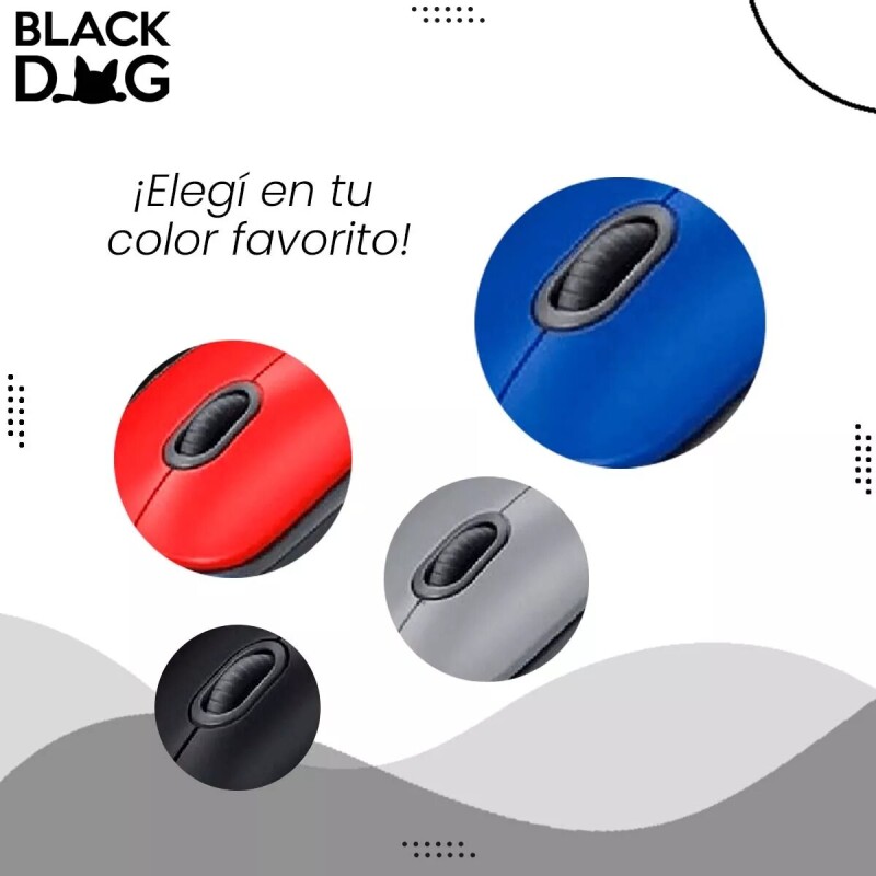 Mouse Cableado Logitech M110 Silencioso 1000dpi + Smartwatch Azul