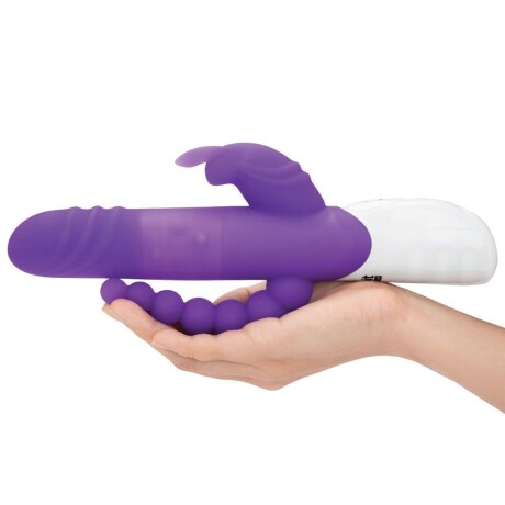 Rabbit Vibrador Doble Penetración con Rotador Rabbit Vibrador Doble Penetración con Rotador