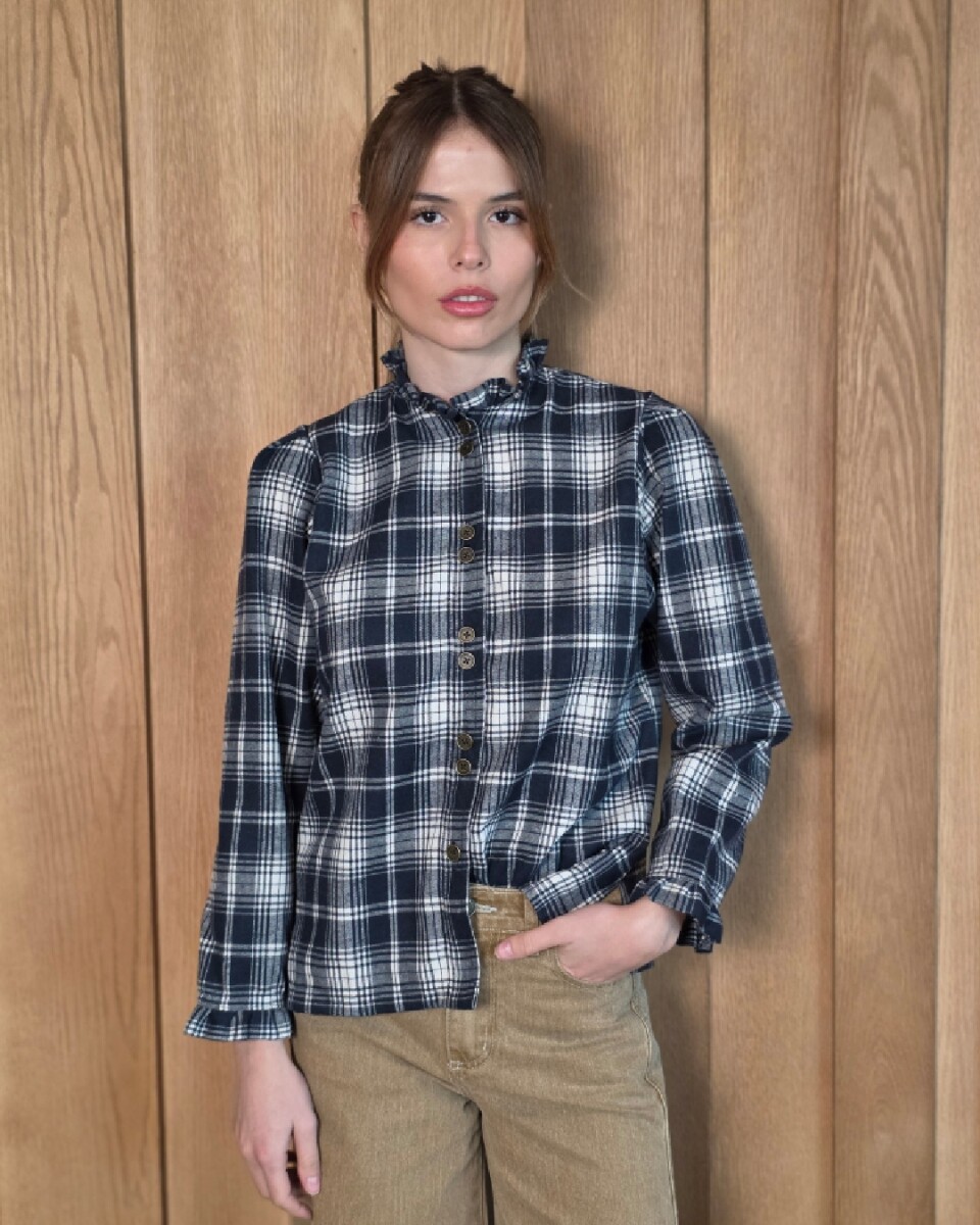 Camisa Mili - Escocés Azul 