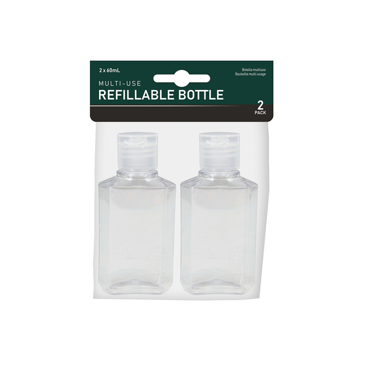 BOTELLA MULTIUSOS DE 60 ML SET X2 