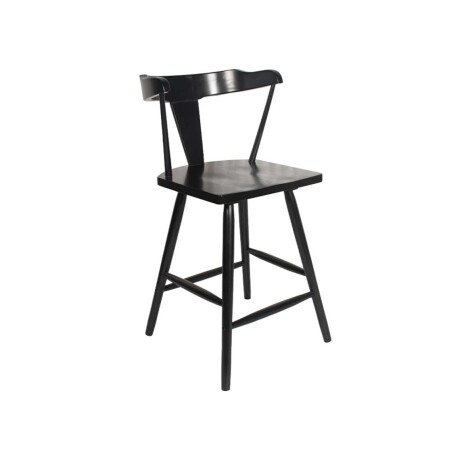 BUTACA BAR MADERA NEGRO WESTAN