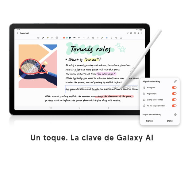 Tablet Samsumg S10 Lite 6gb Ram 128gb + S Pen GRIS