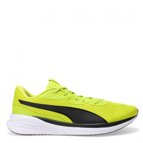 Championes de Hombre Puma Night Runner V3 Verde Lima - Negro