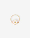 Anillos Chicos Lucky charm Anillo Con Dije Ojito Lucky - Dorado