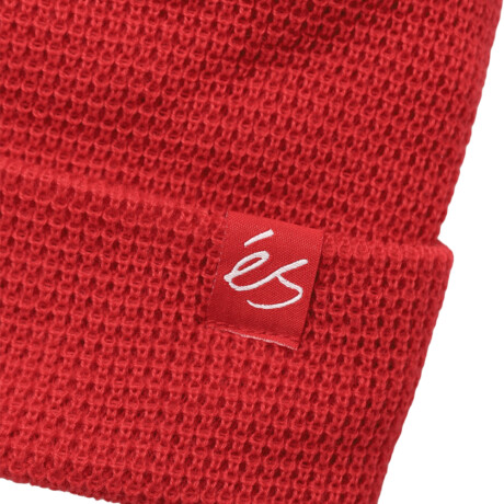 Gorro éS Script Waffle Knit - Red 600