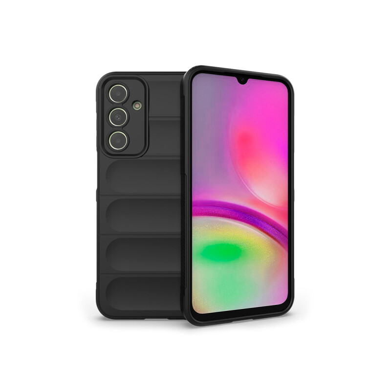 Protector para Samsung Galaxy A25 engomado con textura negro Protector Para Samsung Galaxy A25 Engomado Con Textura Negro