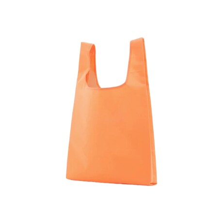 Bolsa reutilizable en estuche color liso Naranja