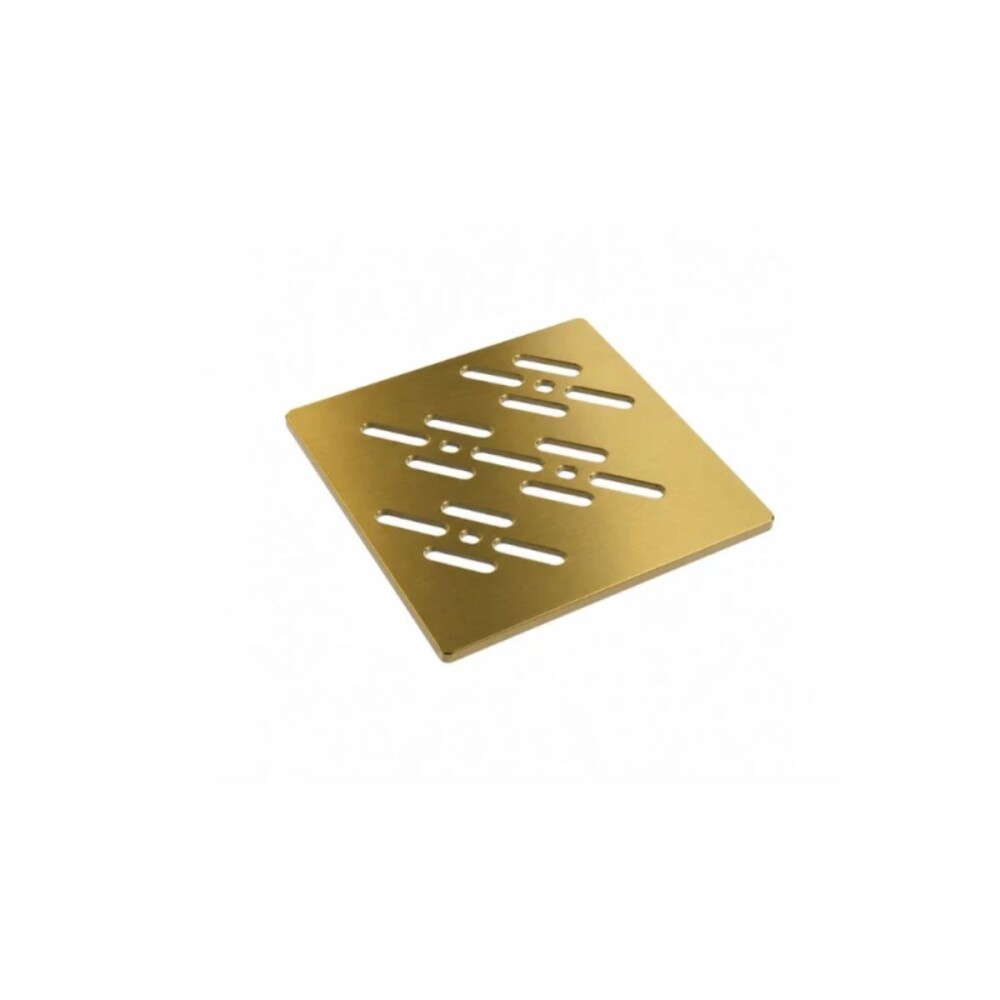 ELLEVE Receptaculo cuadrado 100mm dorado Elleve Receptaculo Cuadrado 100mm Dorado