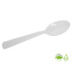 Cuchara Biodegradable x10 Unidades Blanco