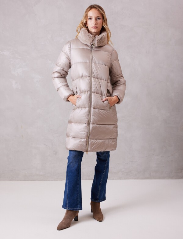 Campera Abrigo BEIGE