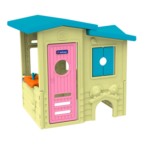 OUTLET Casita Para Niños Xalingo Rotomoldeo Infantil N1 2