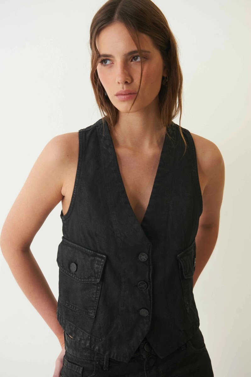 CHALECO SAMAN LEATHER 