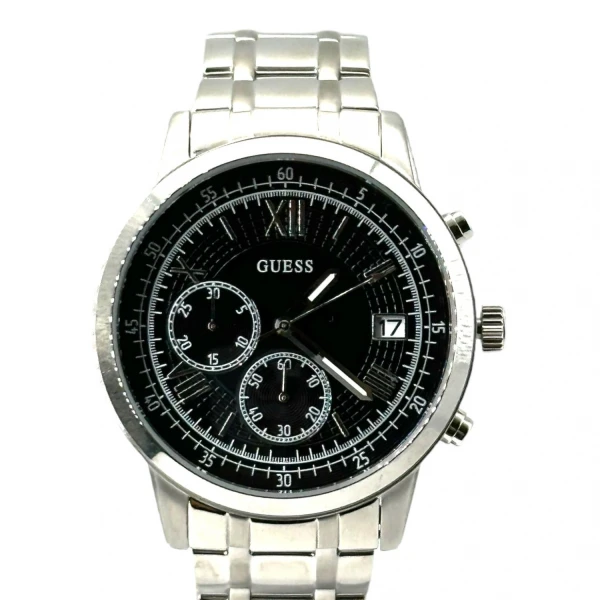 GUESS STEEL W1001G4 plateadouniforme