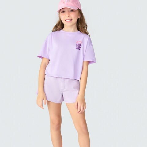 BLUSA MM FEM VIOLETA CLARO