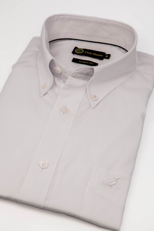 Camisa Button Down - Non Iron Blanco