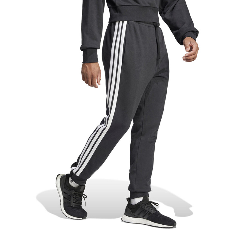 Adidas Pantalón M 3s Ft Tc Pt Negro-blanco