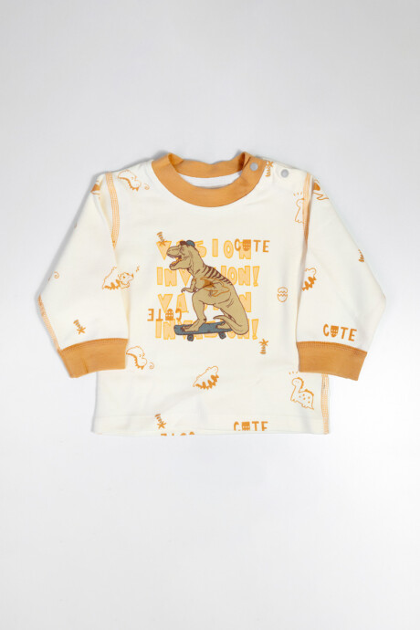 Conjunto Dino Naranja